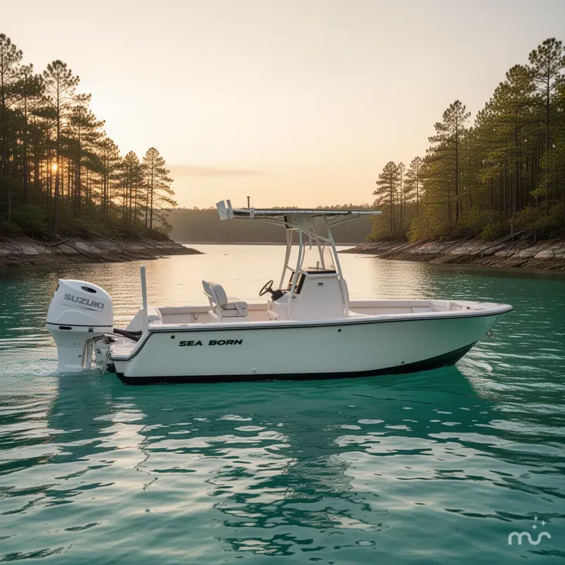 Slide: The Image of Sea Born LX22 Center Console 2021 - 2