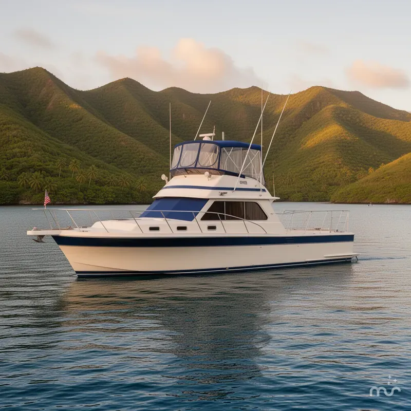 Slide: The Image of Chris-Craft 426 Catalina 1985 - 2
