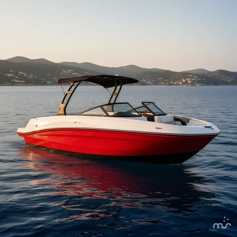 Slide: The Image of Bayliner VR6 Bowrider OB 2023 - 2