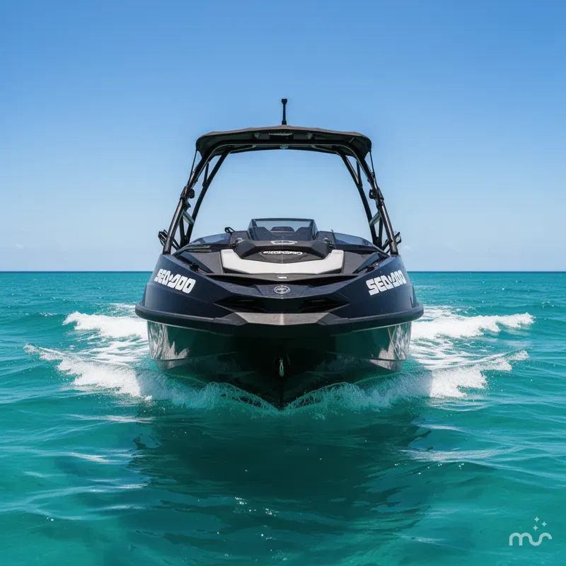 Slide: The Image of Sea-Doo PB SWT FISH 21 300 GN AUD GAL 26 2026 - 1