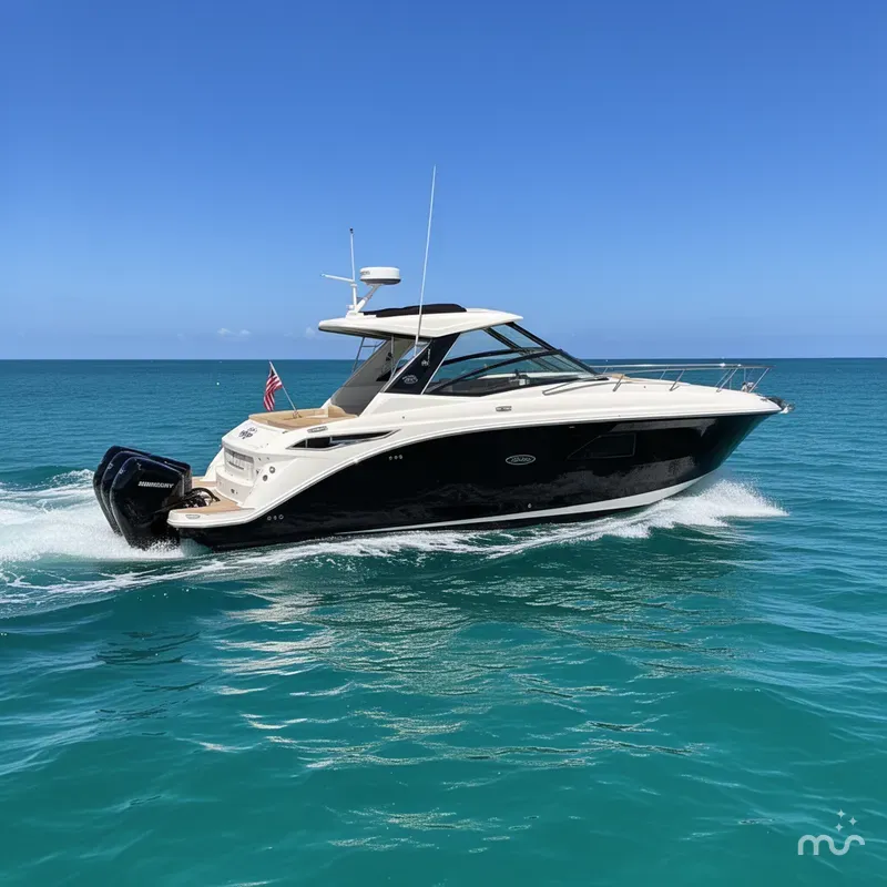 Slide: The Image of Sea Ray Sundancer 320 Outboard 2020 - 0