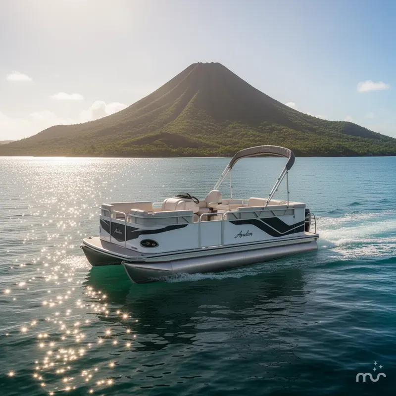 Slide: The Image of Avalon Venture Cruise - 19 FT w/ 60HP! 2026 - 2