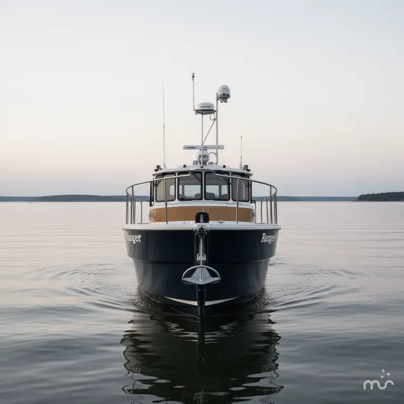 Slide: The Image of Ranger Tug Ranger Tugs R-31 CB 2022 - 2