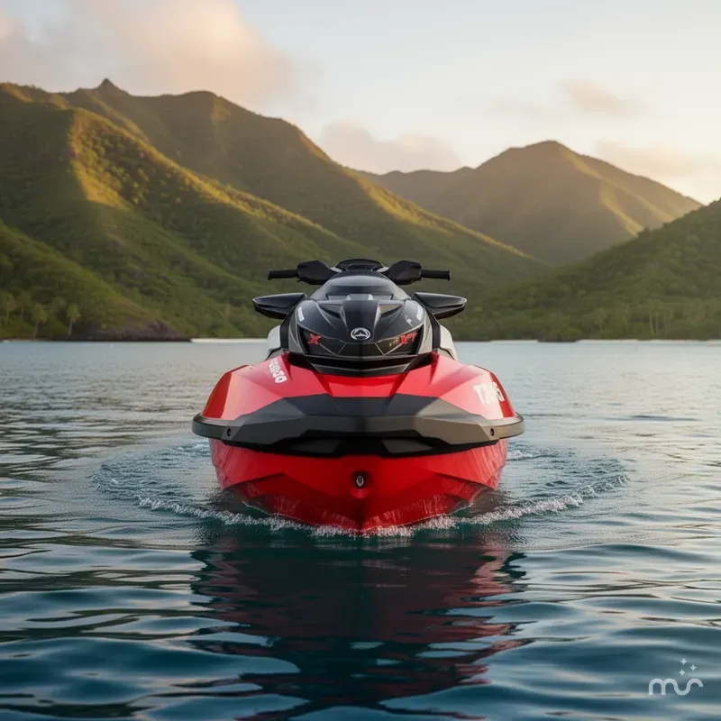 Slide: The Image of Sea-Doo RXT®-X® 325 Fiery Red Premium 2024 - 1