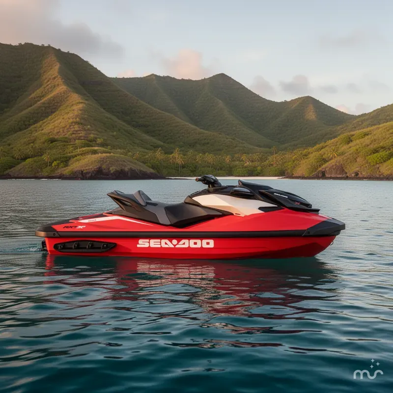 Slide: The Image of Sea-Doo RXT®-X® 325 Fiery Red Premium 2024 - 2