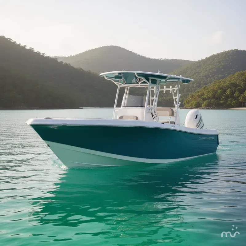 Slide: The Image of Clearwater 2300 Center Console 2026 - 2