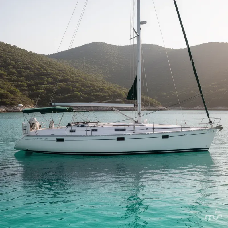 Slide: The Image of Beneteau Oceanis 400 1994 - 2