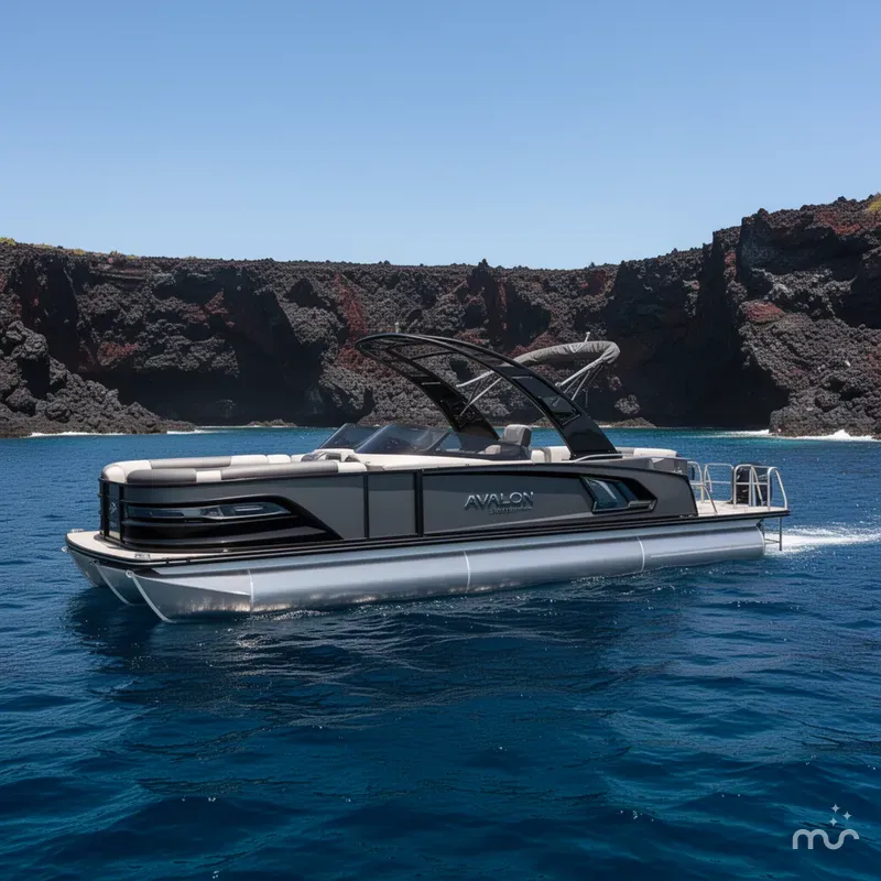 The Image of Avalon Excalibur LTD Elite Windshield - 27 FT w/ 425HP V10 Mercury! 2026 - 0