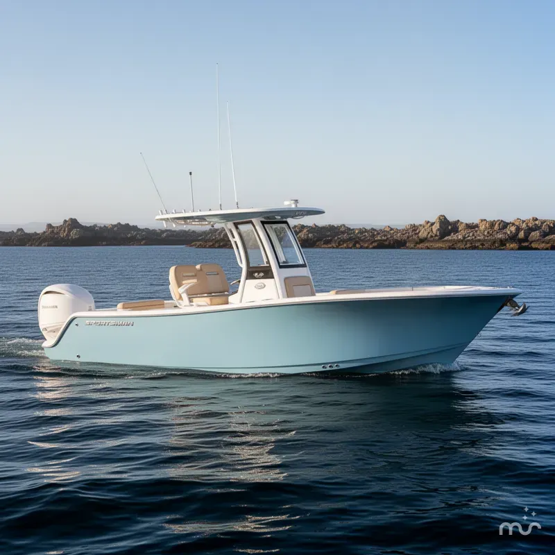 Slide: The Image of Sportsman Open 232 Center Console 2026 - 2