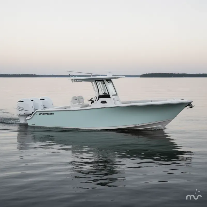Slide: The Image of Sportsman Open 252 Center Console 2026 - 2