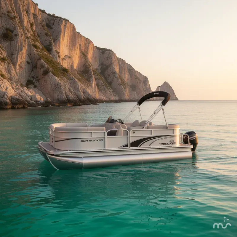 The Image of Sun Tracker Party Barge 16 DLX 2026 - 0