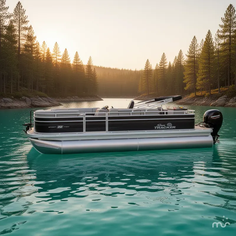 Slide: The Image of Sun Tracker SportFish 22 DLX 2026 - 2