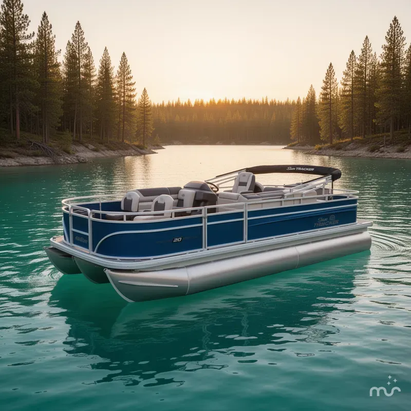 The Image of Sun Tracker Fishin' Barge 20 DLX 2026 - 0