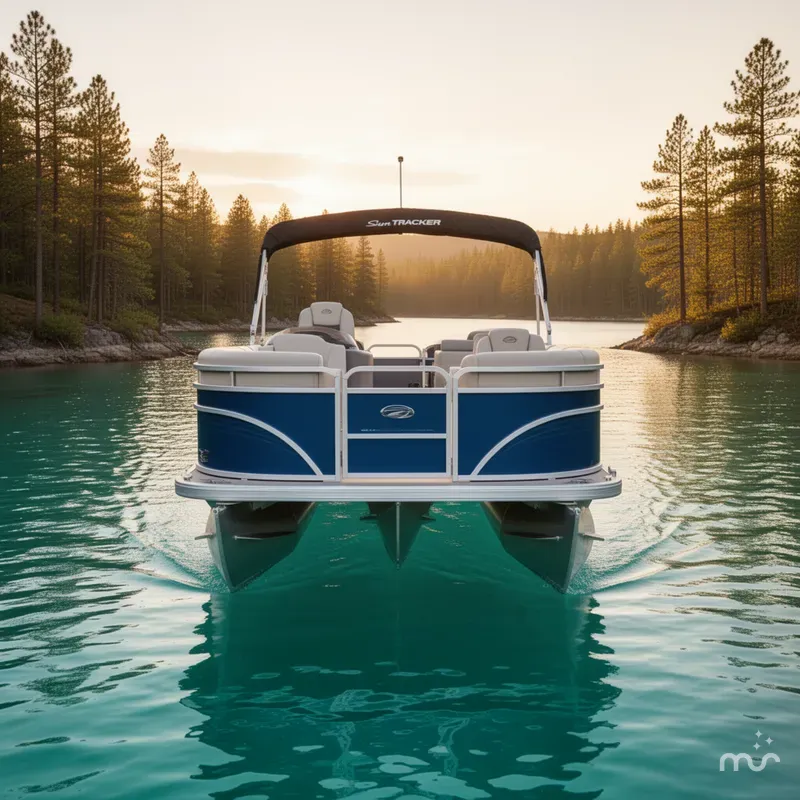 Slide: The Image of Sun Tracker Fishin' Barge 20 DLX 2026 - 1