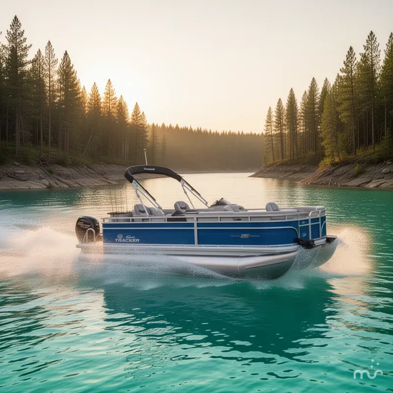 Slide: The Image of Sun Tracker Fishin' Barge 20 DLX 2026 - 4