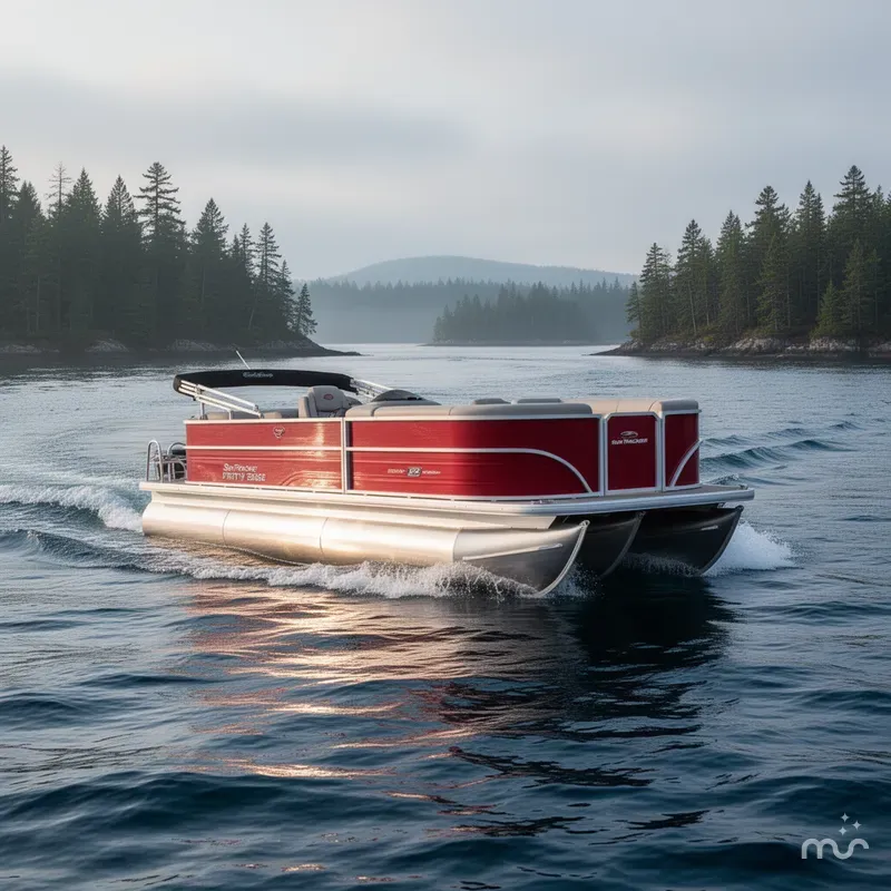 Slide: The Image of Sun Tracker Party Barge 22 XP3 2026 - 4