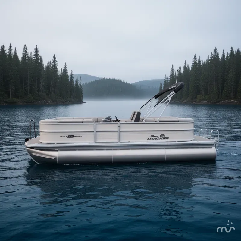 Slide: The Image of Sun Tracker Party Barge 22 XP3 2026 - 2