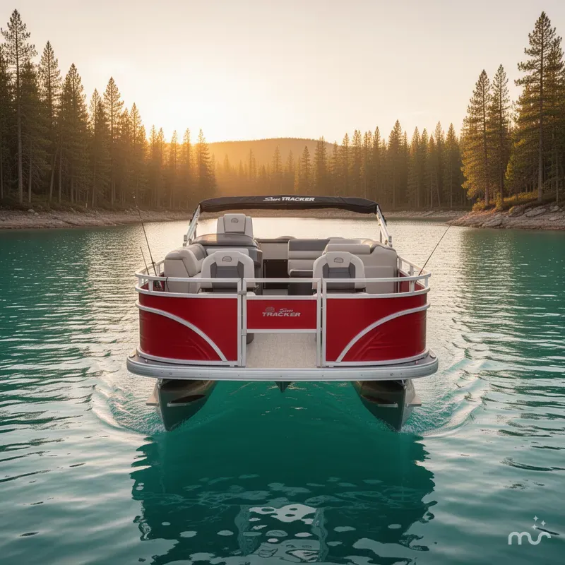 Slide: The Image of Sun Tracker Fishin' Barge 22 DLX 2026 - 3