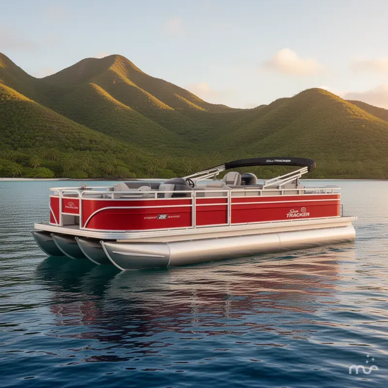 The Image of Sun Tracker Fishin' Barge 22 DLX 2026 - 0