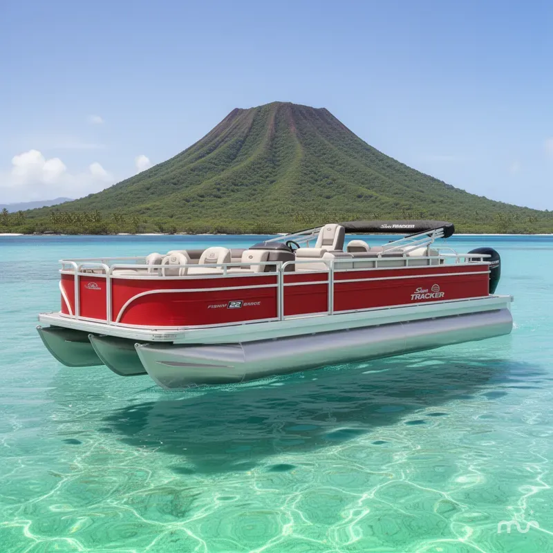 The Image of Sun Tracker Fishin' Barge 22 DLX 2026 - 0