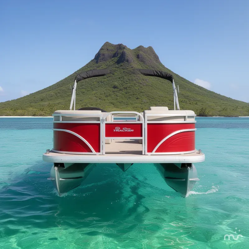 Slide: The Image of Sun Tracker Fishin' Barge 22 DLX 2026 - 3