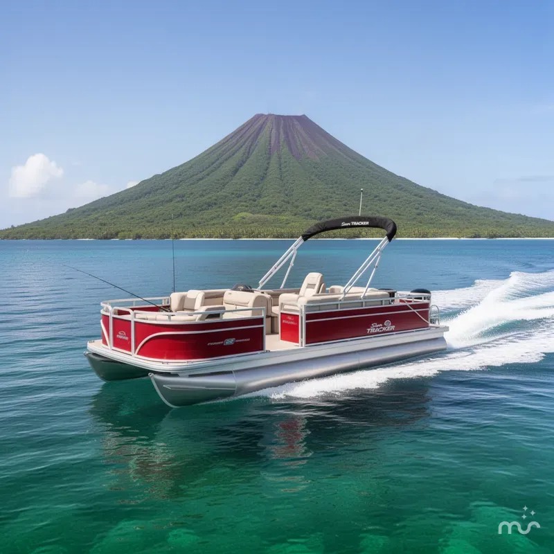 Slide: The Image of Sun Tracker Fishin' Barge 22 DLX 2026 - 4