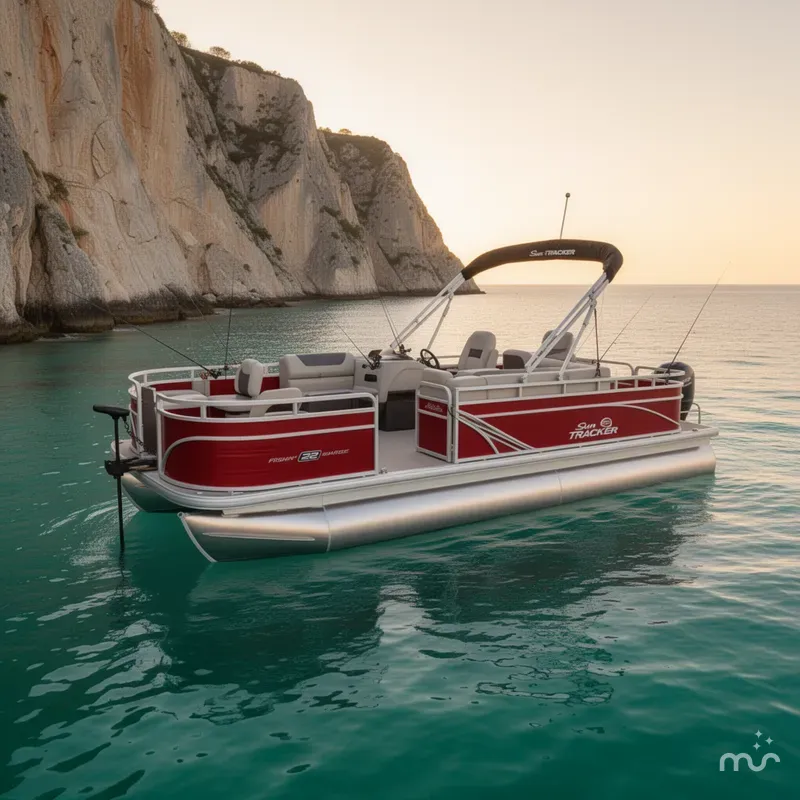 The Image of Sun Tracker Fishin' Barge 22 DLX 2026 - 0