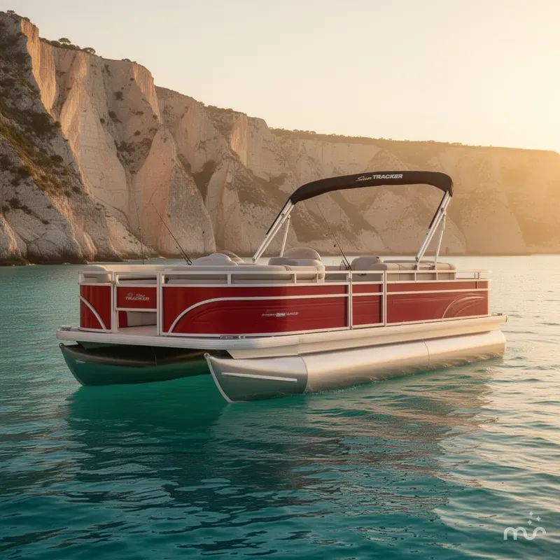 Slide: The Image of Sun Tracker Fishin' Barge 22 DLX 2026 - 3