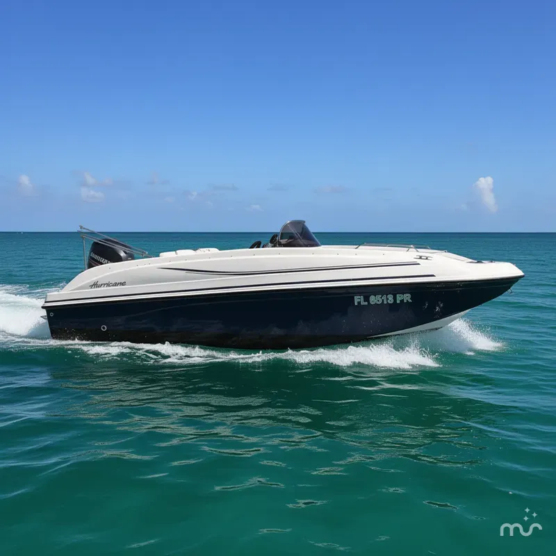 Slide: The Image of Hurricane SunDeck Sport 188 OB 2014 - 0