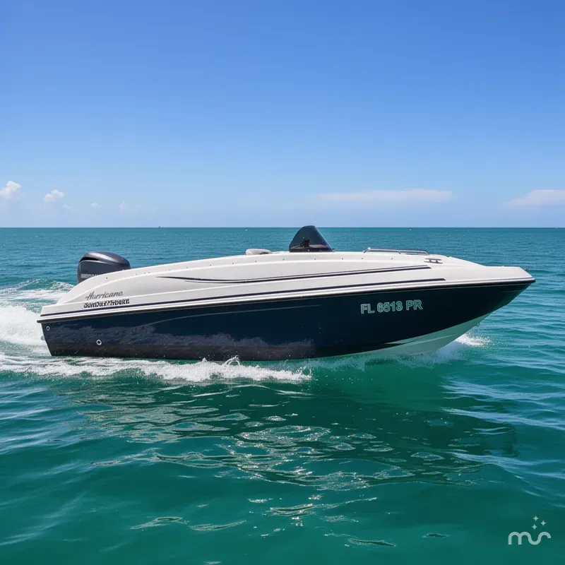 Slide: The Image of Hurricane SunDeck Sport 188 OB 2014 - 1