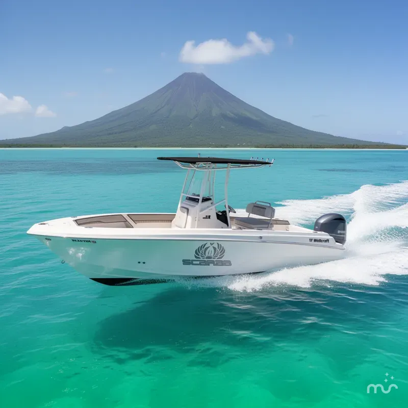 Slide: The Image of Wellcraft 202 Fisherman 2019 - 2