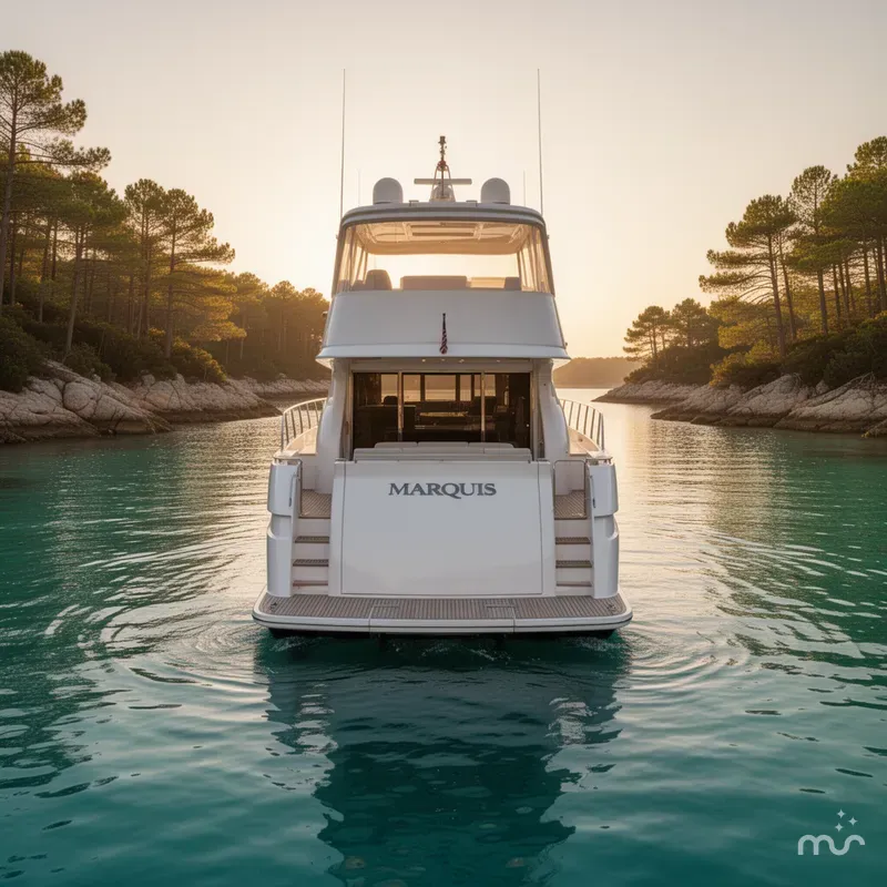 Slide: The Image of Marquis 55 Motor Yacht 2007 - 3