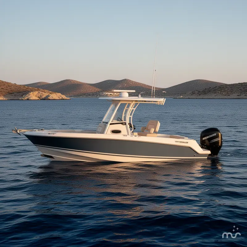 Slide: The Image of Boston Whaler 230 Outrage 2025 - 2
