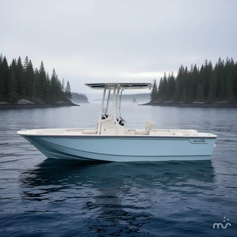 Slide: The Image of Boston Whaler 190 Montauk 2025 - 2