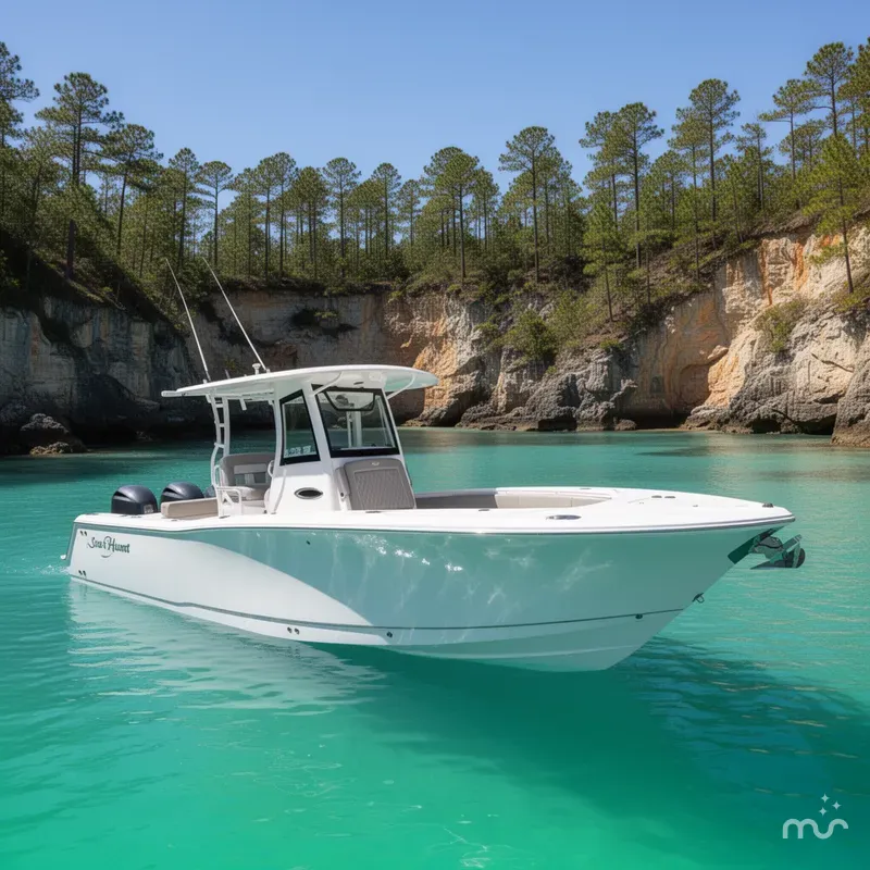Slide: The Image of Sea Hunt Gamefish 28 Forward Seating 2025 - 2