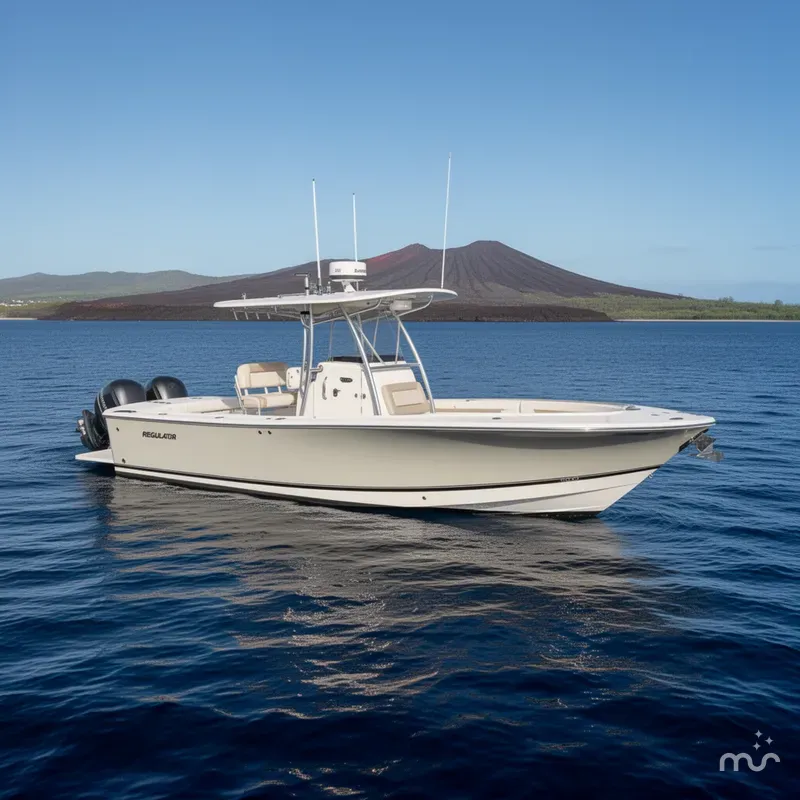 Slide: The Image of Regulator Marine 28 Forward Seating 2015 - 2