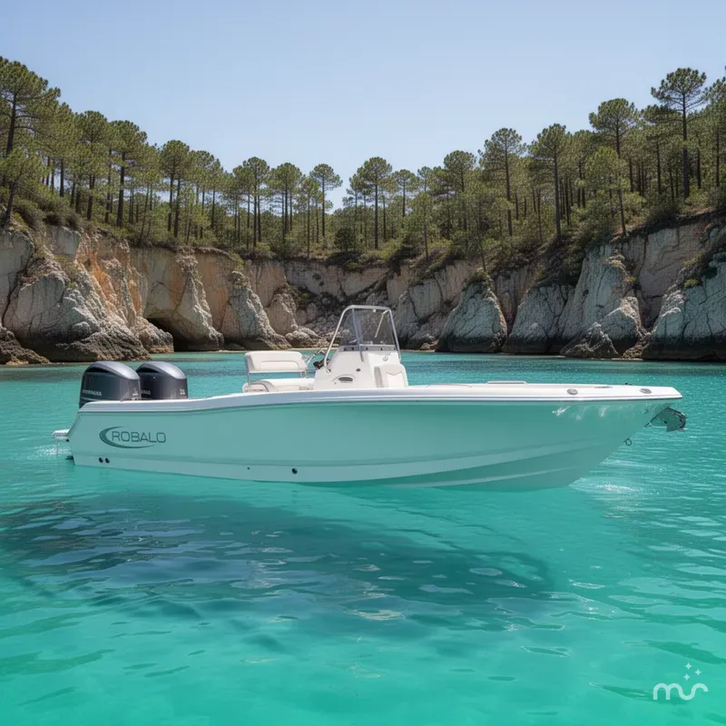 Slide: The Image of Robalo 226 Cayman 2026 - 2