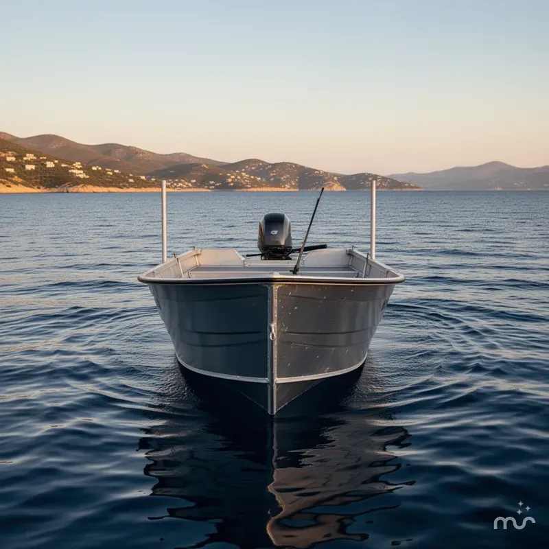 Slide: The Image of Salty Boats Stumpnocker 176 Skiff Tiller Deluxe 2026 - 1