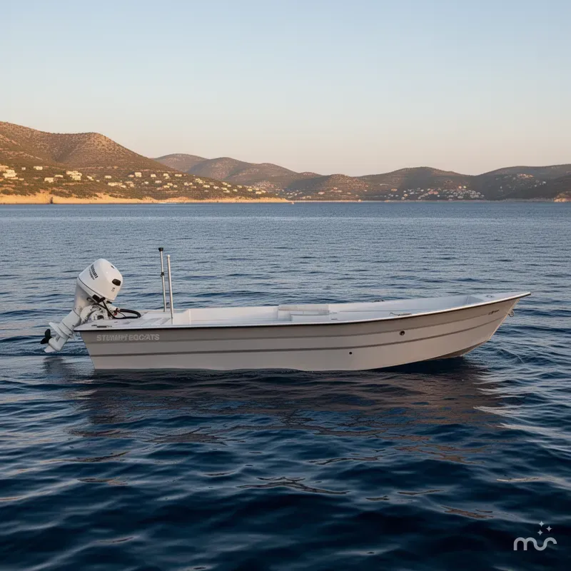 Slide: The Image of Salty Boats Stumpnocker 176 Skiff Tiller Deluxe 2026 - 2
