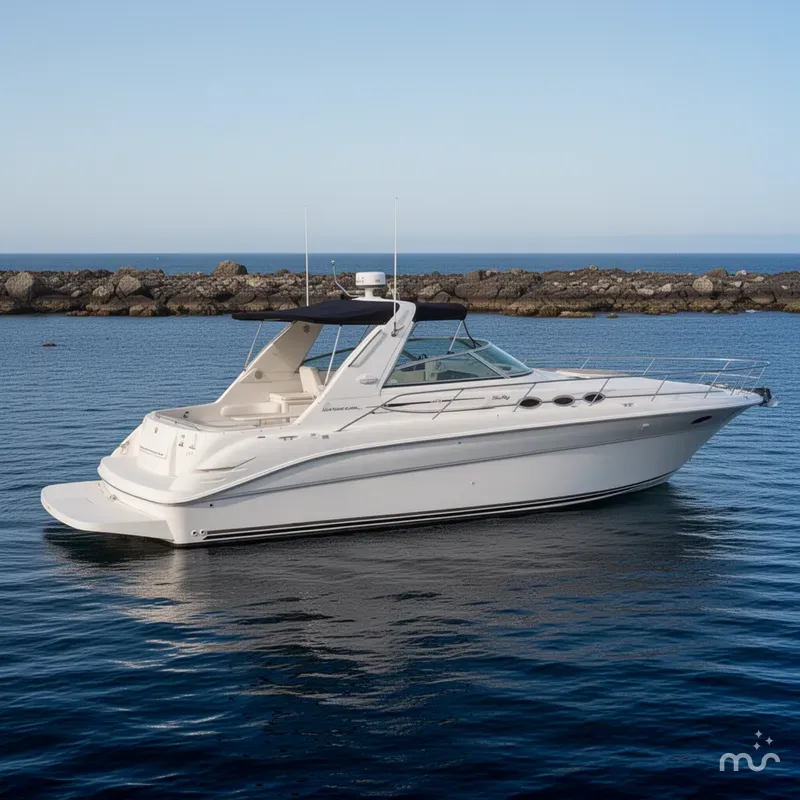 Slide: The Image of Sea Ray Sundancer 370 1998 - 2
