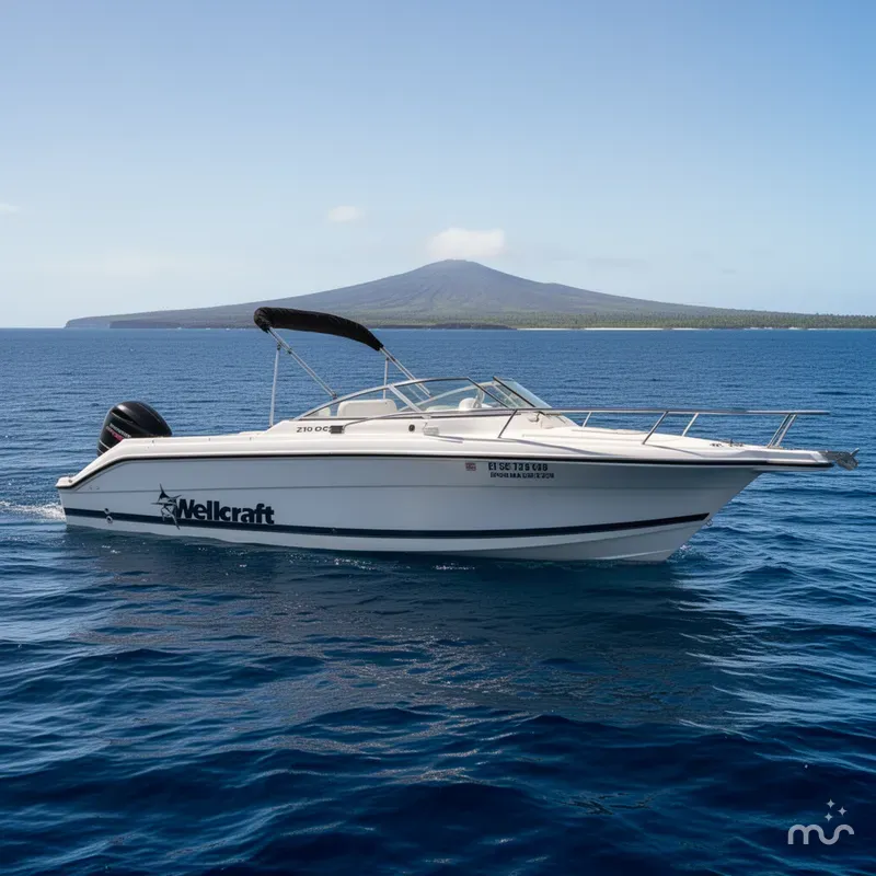 Slide: The Image of Wellcraft 210 Sportsman 1998 - 2