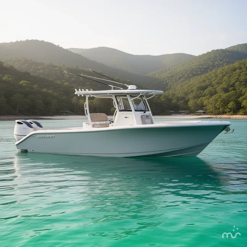 Slide: The Image of Sea Pro 322 Offshore 2024 - 2
