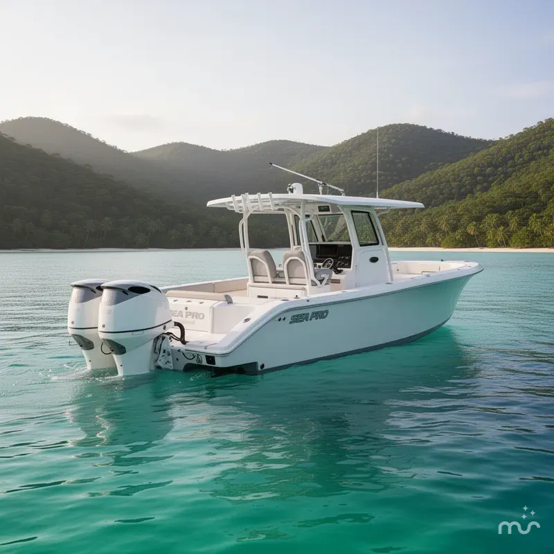 Slide: The Image of Sea Pro 322 Offshore 2024 - 3