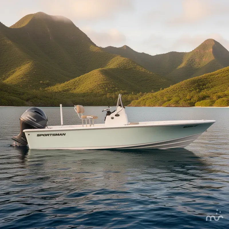 Slide: The Image of Sportsman Masters 207 Bay Boat 2017 - 2