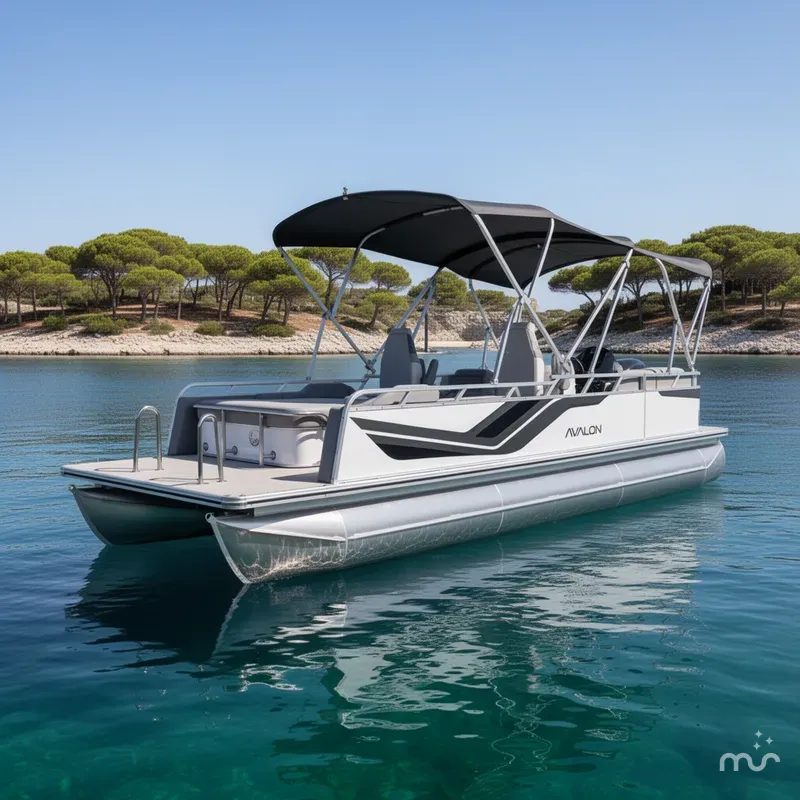 Slide: The Image of Avalon 2385 Venture 85 VRB, Tri Toon, High Performance 2026 - 4