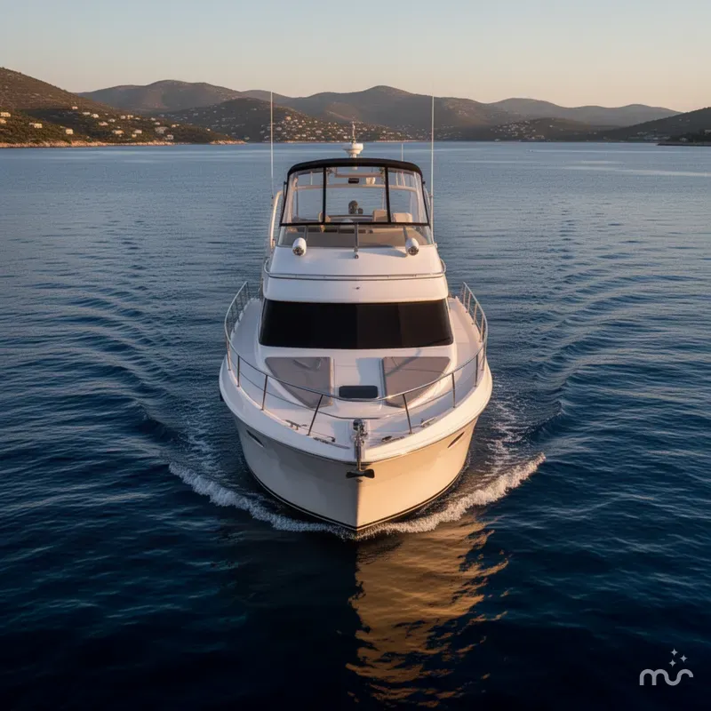 Slide: The Image of Carver Yachts 420 Mariner 2004 - 3