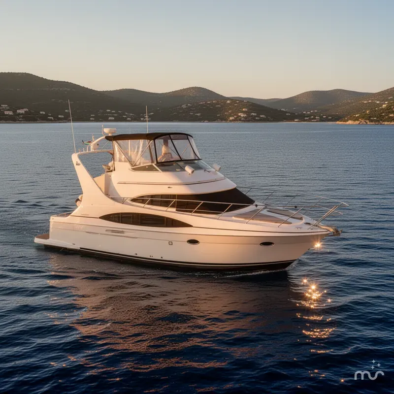 Slide: The Image of Carver Yachts 420 Mariner 2004 - 4