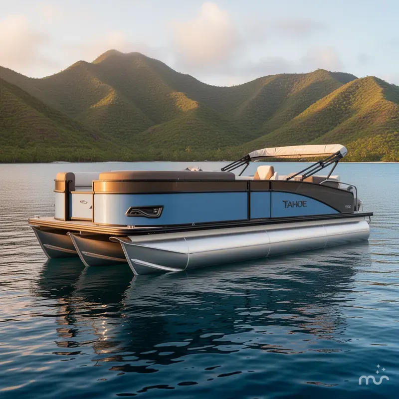 The Image of Tahoe Cascade 23 QUAD LOUNGER-200HP 2026 - 0