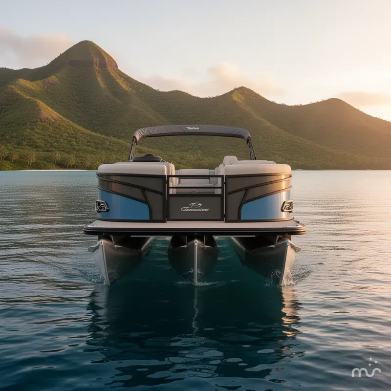 Slide: The Image of Tahoe Cascade 23 QUAD LOUNGER-200HP 2026 - 1