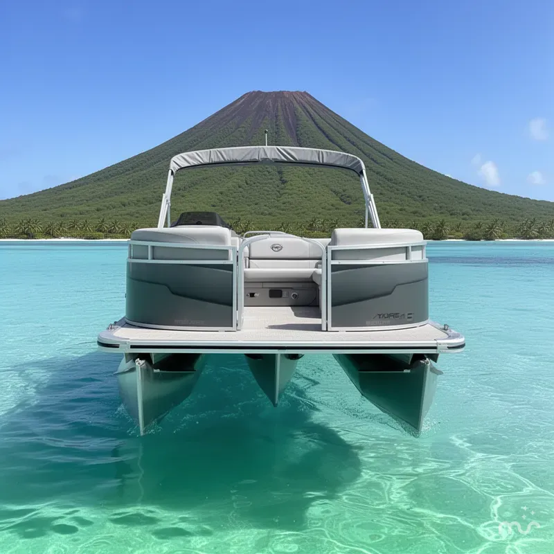 Slide: The Image of Tahoe Sport 85 23 VERASTILE REAR BENCH-140HP 2026 - 1
